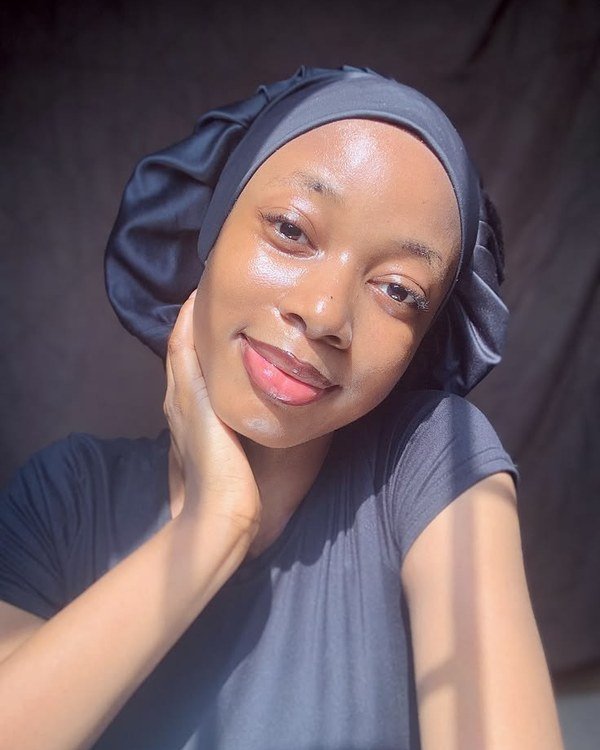 Clear glowing skin result
